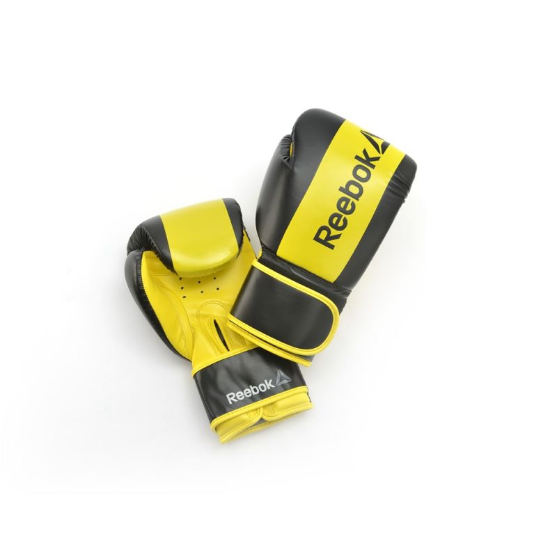 Фотография Перчатки боксерские Retail 12 oz Boxing Gloves - Yellow 1
