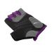 Миниатюра Перчатки Starfit для фитнеса SU-113, черные/фиолетовые/серые 3  мини