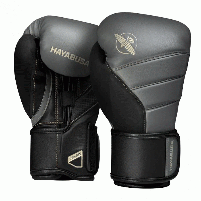 Фотография Боксерские Перчатки Hayabusa T3 NEW Charcoal/Black 0