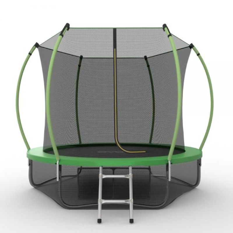 Фотография EVO JUMP Internal 10ft + Lower net. Батут с внутренней сеткой и лестницей, диаметр 10ft + нижняя сеть 0