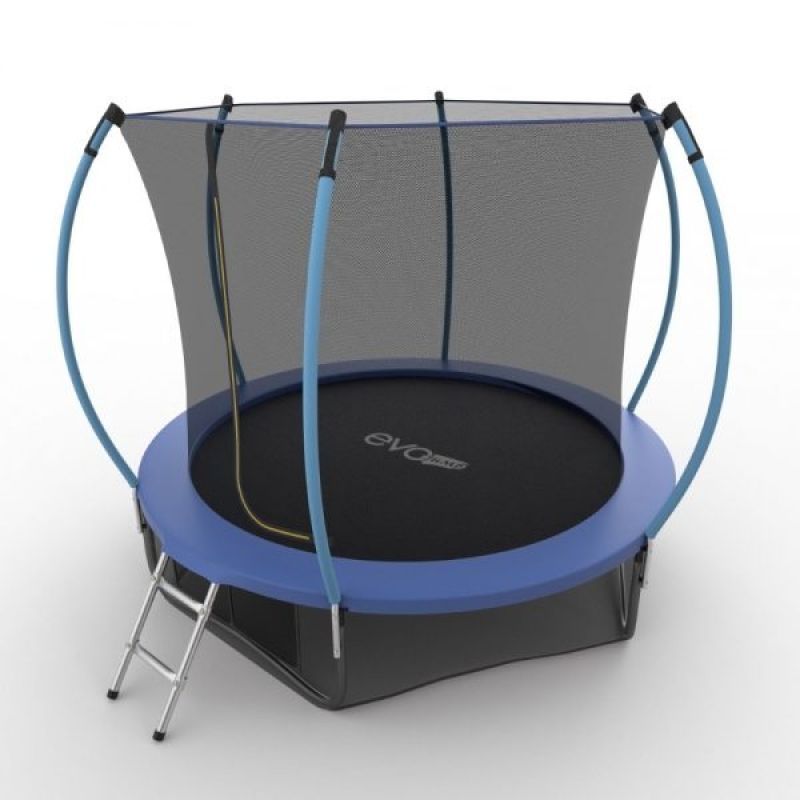 Фотография EVO JUMP Internal 10ft + Lower net. Батут с внутренней сеткой и лестницей, диаметр 10ft + нижняя сеть 3