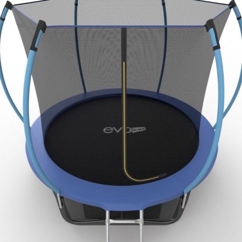 Фотография EVO JUMP Internal 10ft + Lower net. Батут с внутренней сеткой и лестницей, диаметр 10ft + нижняя сеть 10