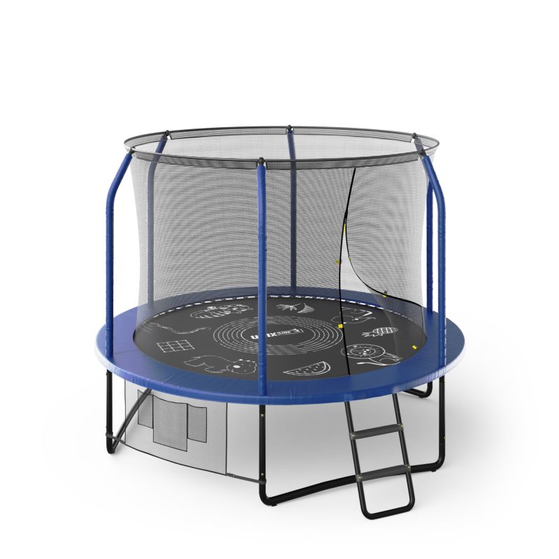 Фотография Батут UNIXline SUPREME GAME 8 ft (blue) 0