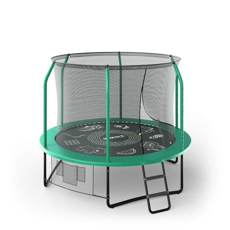 Фотография Батут UNIXline SUPREME GAME 8 ft (green) 0