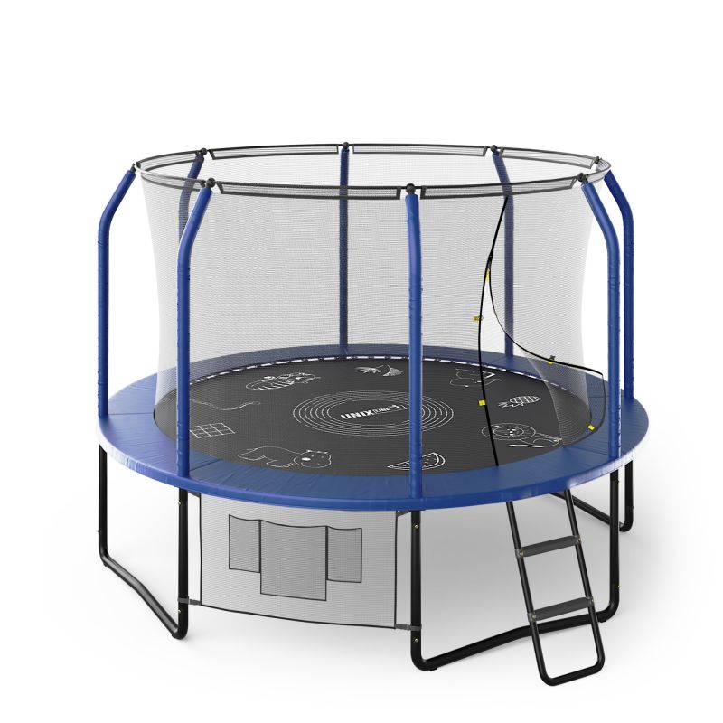 Фотография Батут UNIX line SUPREME GAME 10 ft (blue) 0