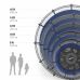 Миниатюра Батут UNIX line SUPREME GAME 12 ft (blue) 10  мини