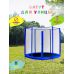 Миниатюра Батут с защитной сеткой "Trampoline 8" диаметр 2,4 м синий 4  мини
