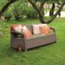 Миниатюра Диван садовый Keter Corfu II Love Seat Max cappuccino / brown 9  мини