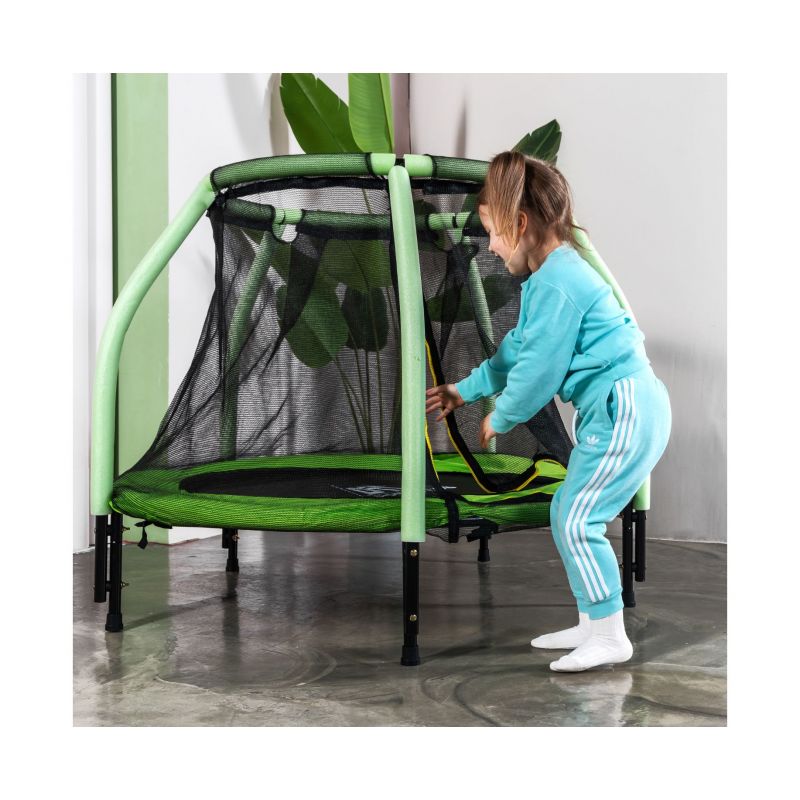 Фотография Батут DFC JUMP KIDS 48" cветло-зеленый 7