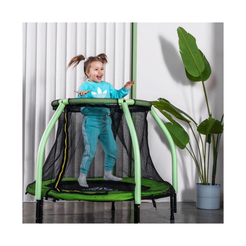 Фотография Батут DFC JUMP KIDS 48" cветло-зеленый 8