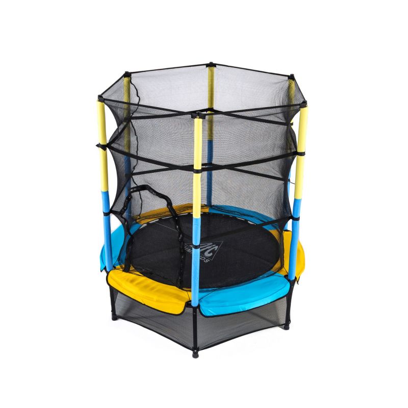 Фотография Батут DFC JUMP KIDS 55" желто-синий 0