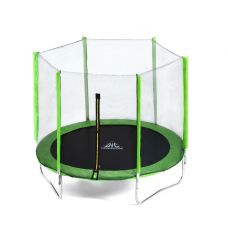 Батут DFC Trampoline Fitness с сеткой 5ft светло-зелёный