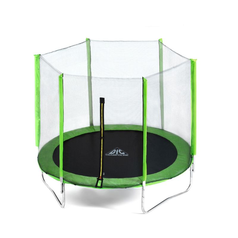 Фотография Батут DFC Trampoline Fitness с сеткой 5ft светло-зелёный 0