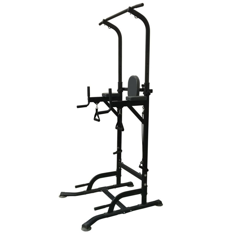 Фотография Силовая стойка для подтягиваний с эспандерами Royal Fitness HB-DG006 0