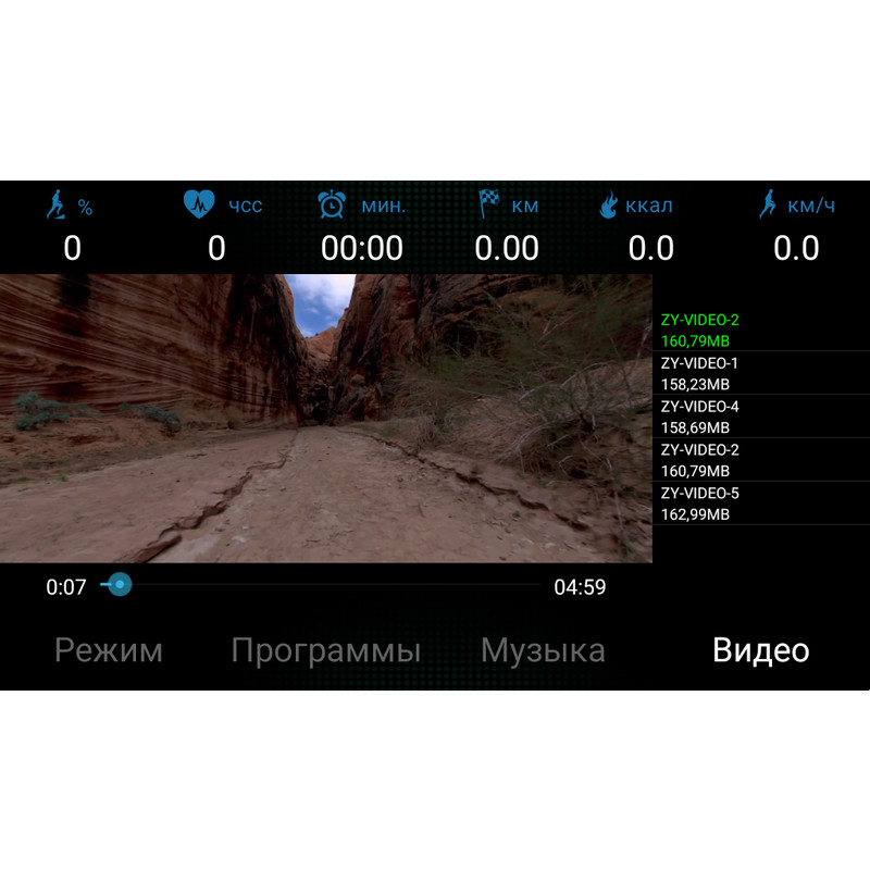 Фотография Беговая дорожка AMMITY Valentina VTM 5120 TFT 4