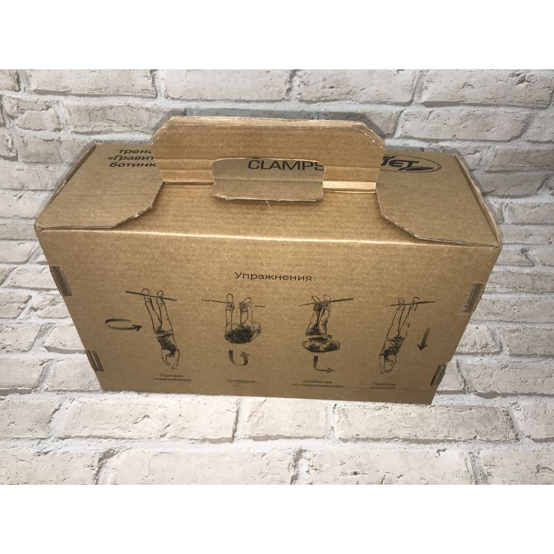 Фотография Гравитационные ботинки кожаные JS-405 красные 7