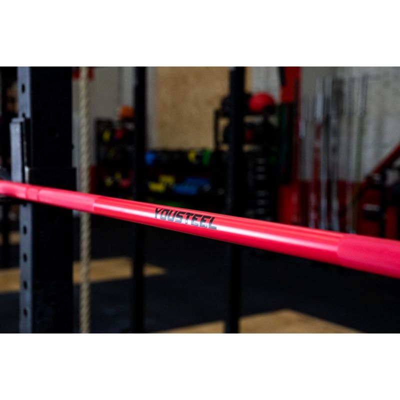 Фотография Гриф CrossTraining Bar XF-15, PINK - CHROME 1