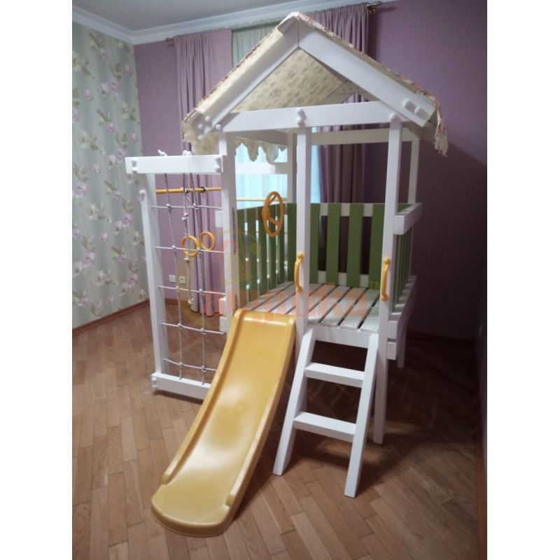 Фотография Игровой комплекс Савушка Baby 12 оливковый 8