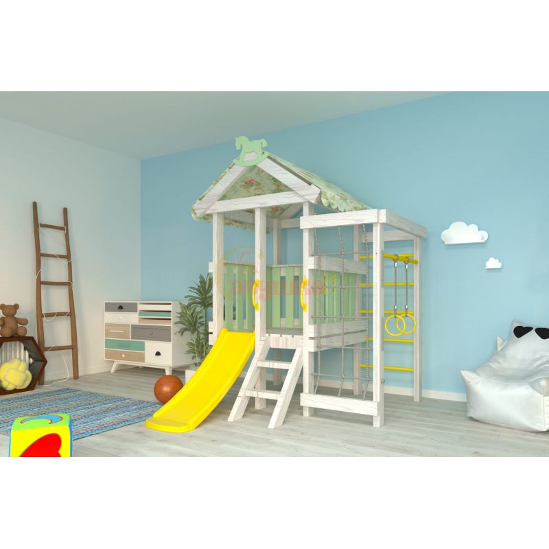 Фотография Игровой комплекс Савушка Baby 12 оливковый 0