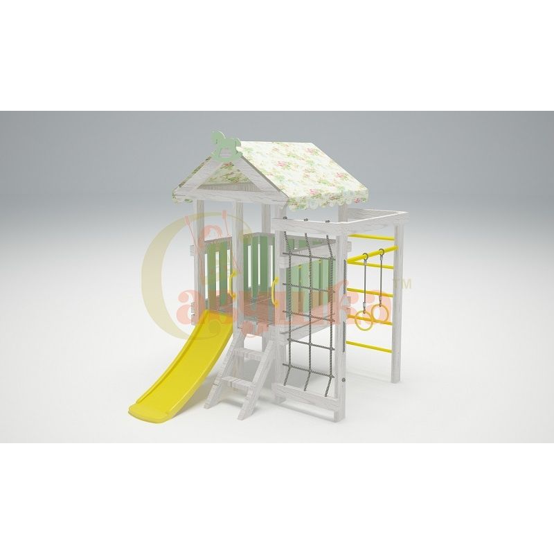 Фотография Игровой комплекс Савушка Baby 12 оливковый 1