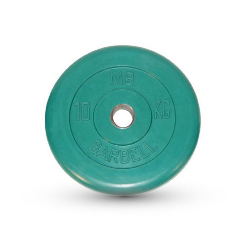 Фотография Диск обрезиненный Barbell d 31 мм цветной от 0,5 до 25 кг 3