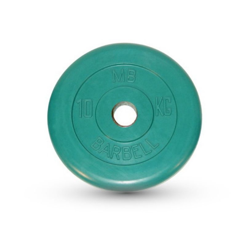 Фотография Диск обрезиненный Barbell d 51 мм цветной от 1,25 до 25 кг 2