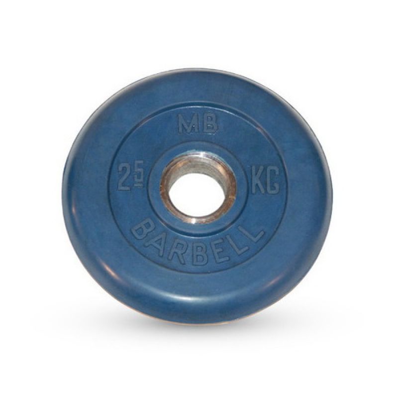 Фотография Диск обрезиненный Barbell d 51 мм цветной от 1,25 до 25 кг 3