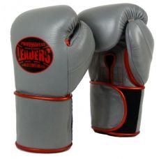 Перчатки боксерские LEADERS LeadSeries Long Velcro Custom GR
