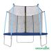 Миниатюра Батут уличный Green Glade с сеткой 10-футовый 3 ножки 6 стоек без верх.кольца 1  мини