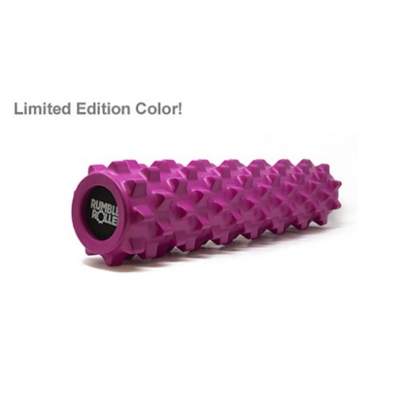Фотография Массажный ролл RumbleRoller Medium Limited Edition Розовый, жесткость стандартная 1