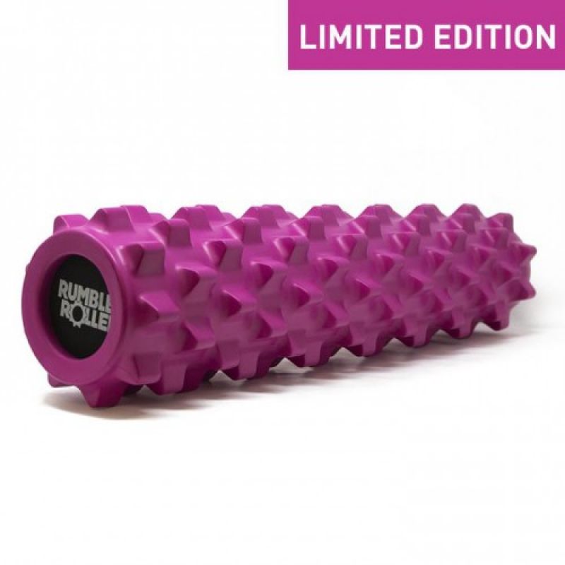 Фотография Массажный ролл RumbleRoller Medium Limited Edition Розовый, жесткость стандартная 0