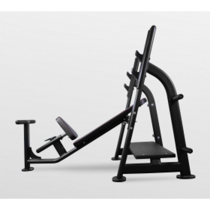 Фотография BRONZE GYM BR-1014 Скамья для жима наклонная 1