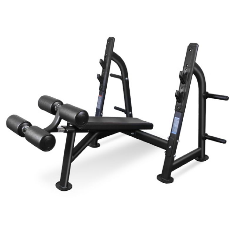 Фотография BRONZE GYM BR-1013 Скамья для жима с отрицательным наклоном 0