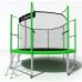 Миниатюра Батут i-Jump Classic Light 14ft green 3  мини