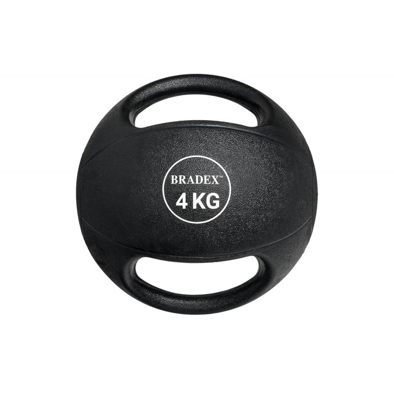 Фотография Медбол двуручный, Bradex SF 0763, 4 кг 0