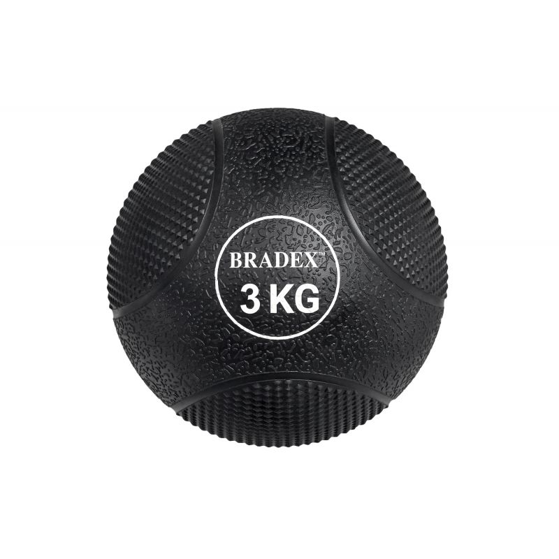 Фотография Медбол резиновый, Bradex SF 0772, 3 кг 0
