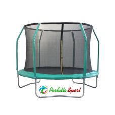 Батут с защитной сеткой "PERFETTO SPORT 6 Dynamics" диаметр 1,8 м
