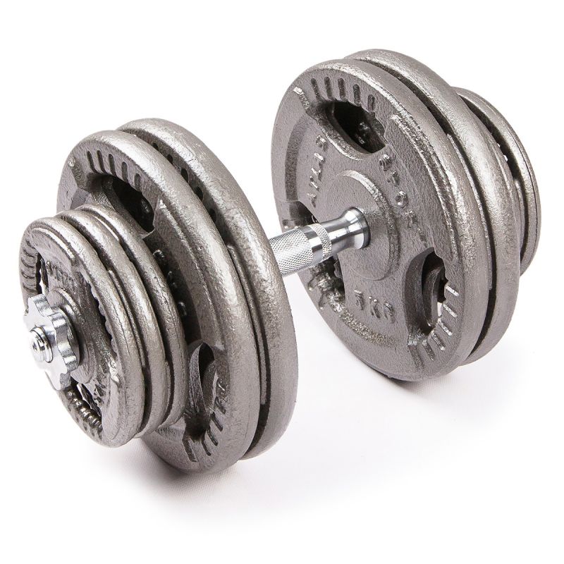 Фотография Набор гантелей металлических Atlas Sport Хаммертон 2x29 кг 1