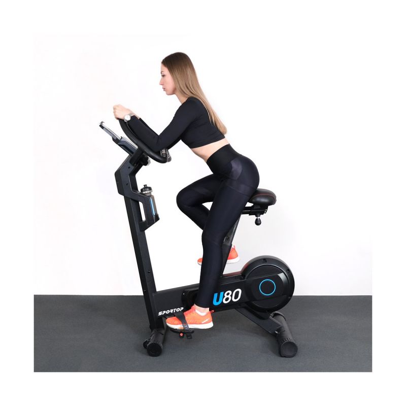 Фотография Велотренажер Sportop U80-LCD, вертикальный 21