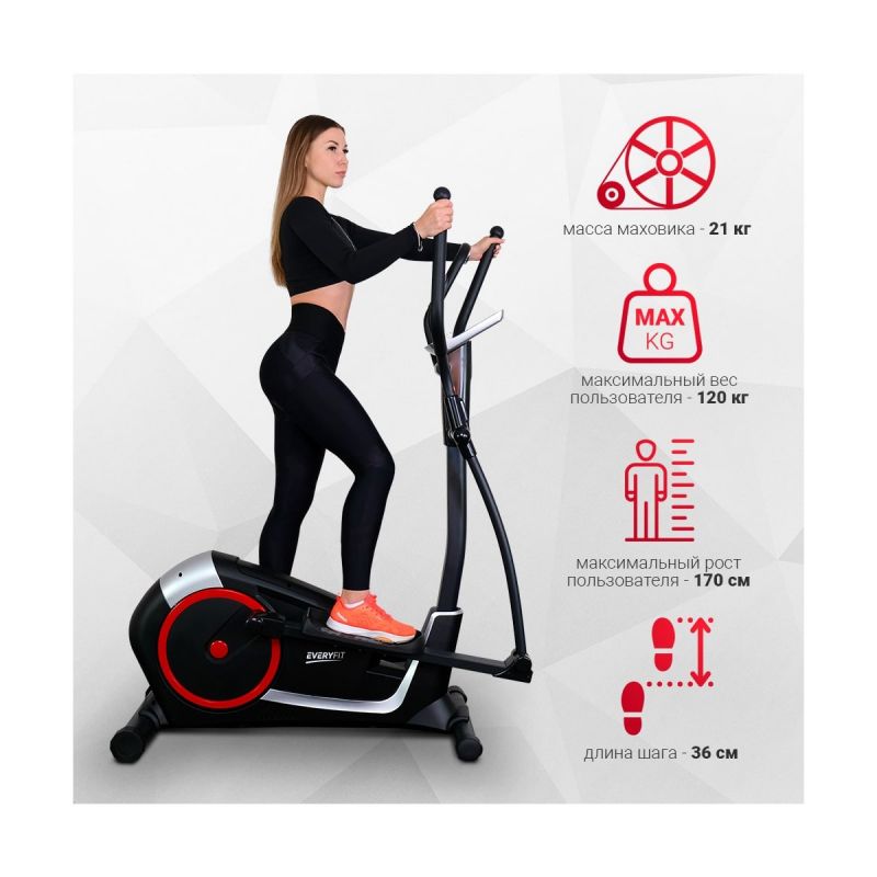 Фотография Эллиптический тренажер Everyfit K8727HP 15