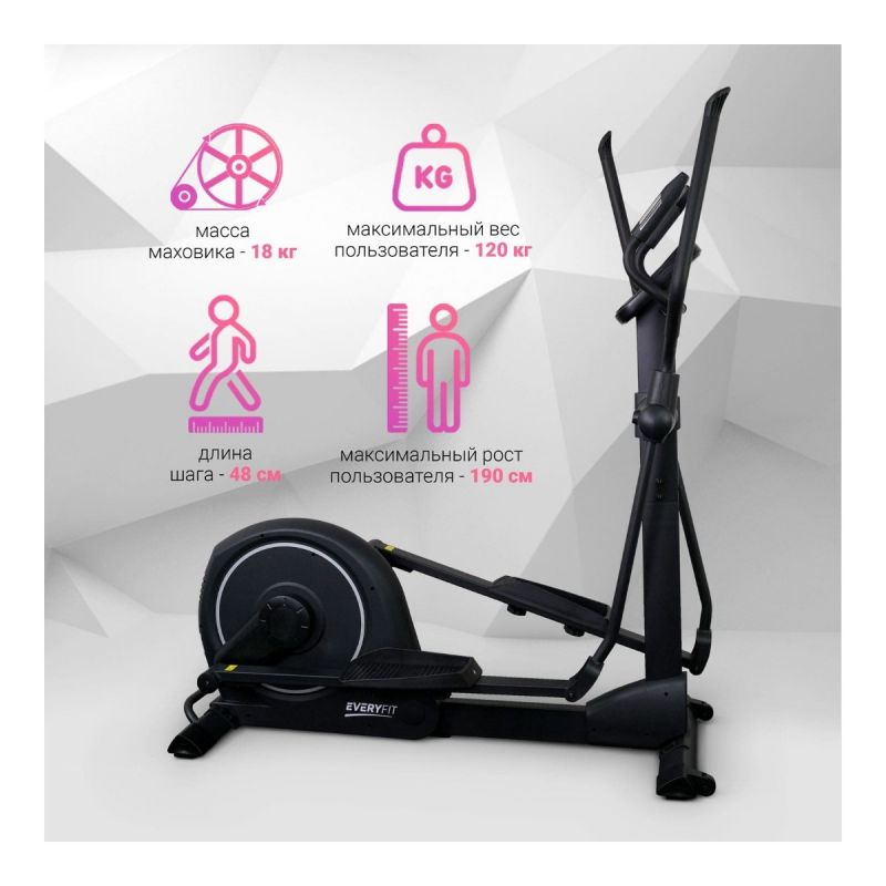 Фотография Эллиптический тренажер Everyfit EX9P 4
