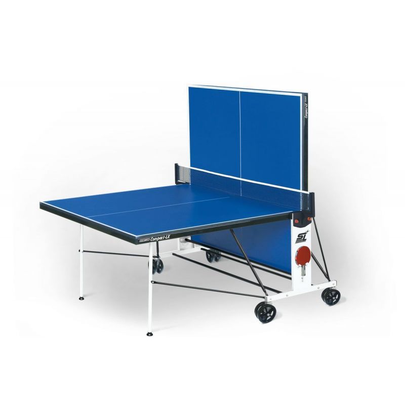 Фотография Теннисный стол для помещений Start line Compact LX Indoor (274 х 152,5 х 76 см) с сеткой 1