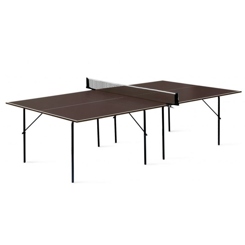 Фотография Теннисный стол влагостойкий Start Line Hobby-2 Outdoor (273 х 150 х 76 см), коричневый 0