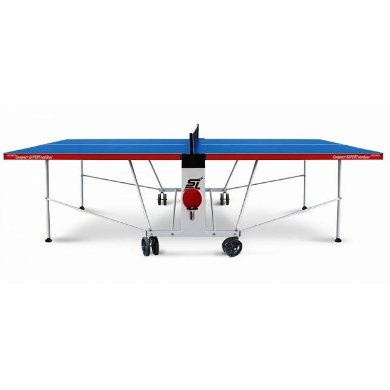 Фотография Теннисный стол всепогодный складной Compact Expert Outdoor (274 х 152,5 х 76 см) 1