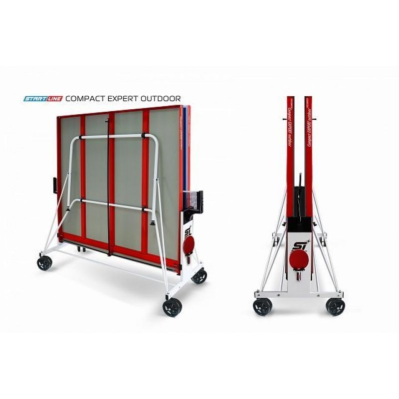Фотография Теннисный стол всепогодный складной Compact Expert Outdoor (274 х 152,5 х 76 см) 4