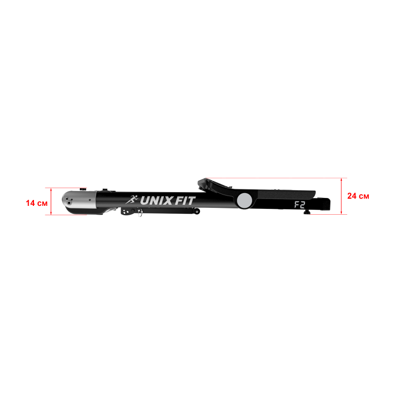 Фотография Беговая дорожка UNIXFIT Hi-tech F2 Dark Storm 11