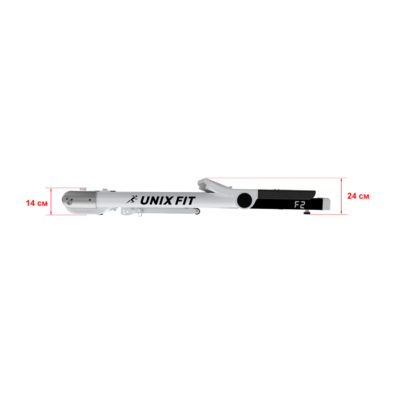 Фотография Беговая дорожка UNIXFIT Hi-tech F2 Arctic Ice 12