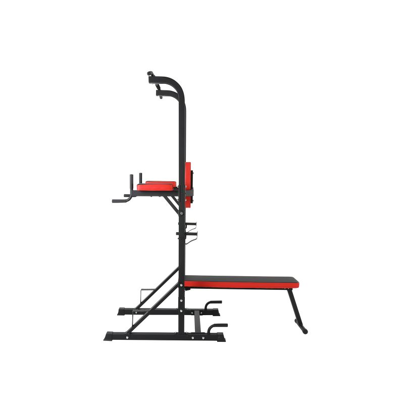 Фотография Турник-пресс-брусья со скамьей UNIX Fit POWER TOWER 120P 4
