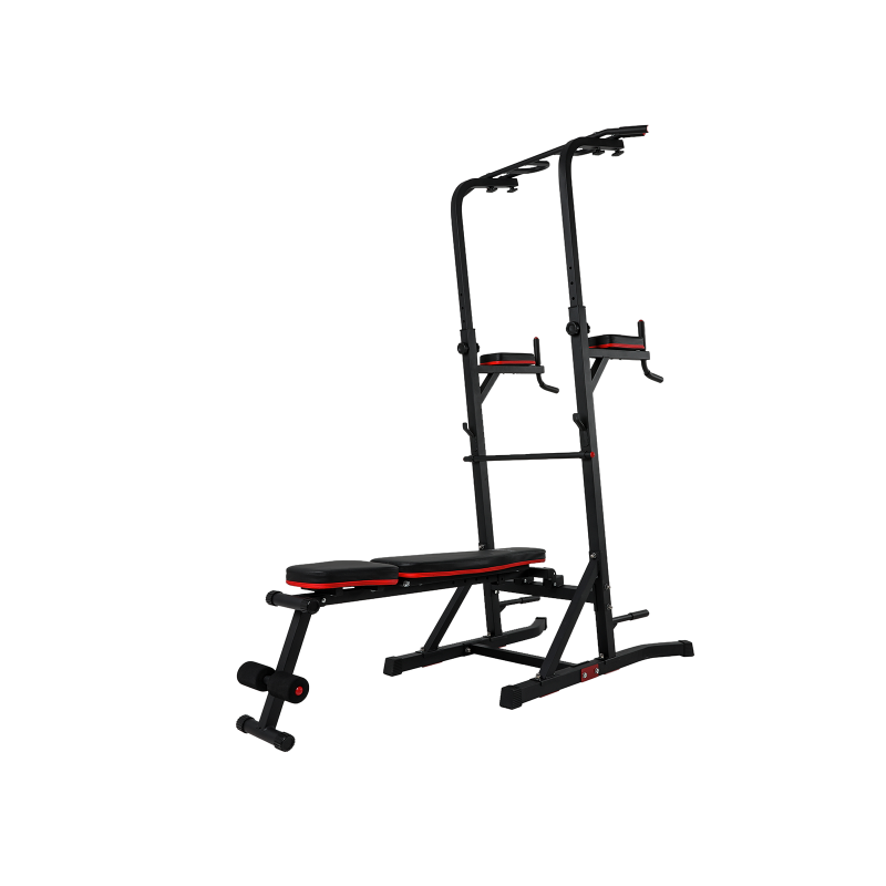 Фотография Турник-пресс-брусья со скамьей UNIX Fit POWER TOWER 150P 6