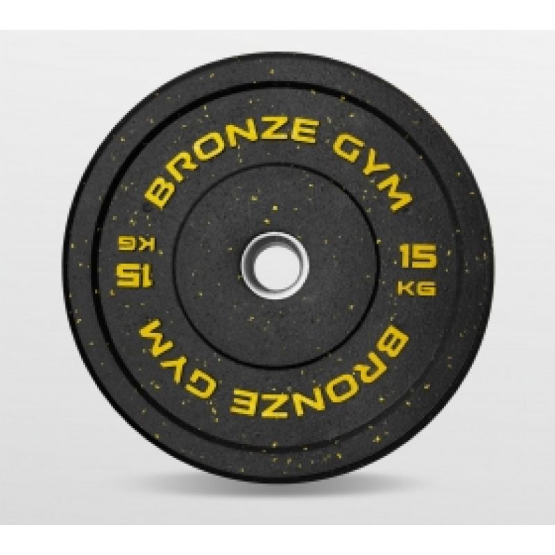 Фотография BRONZE GYM BG-BMP-15 Диск бамперный 15 кг 1